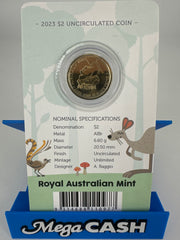 2023 $2 Tooth Fairy carded coin