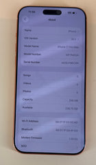 Apple iPhone 17 Pro Max - 256GB - A3526 | MFYN4X/A