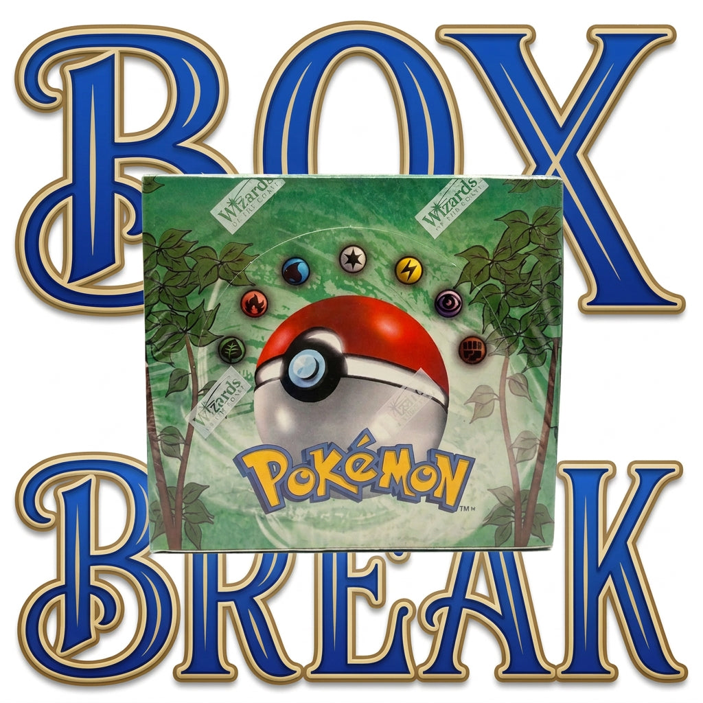 Pokemon- Jungle Unlimited.             BOX BREAK- Live Break - Price per pack