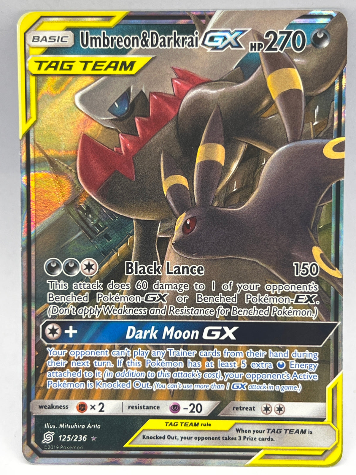 Pokémon - Umbreon & Darkrai GX 125/236 Unified Minds
