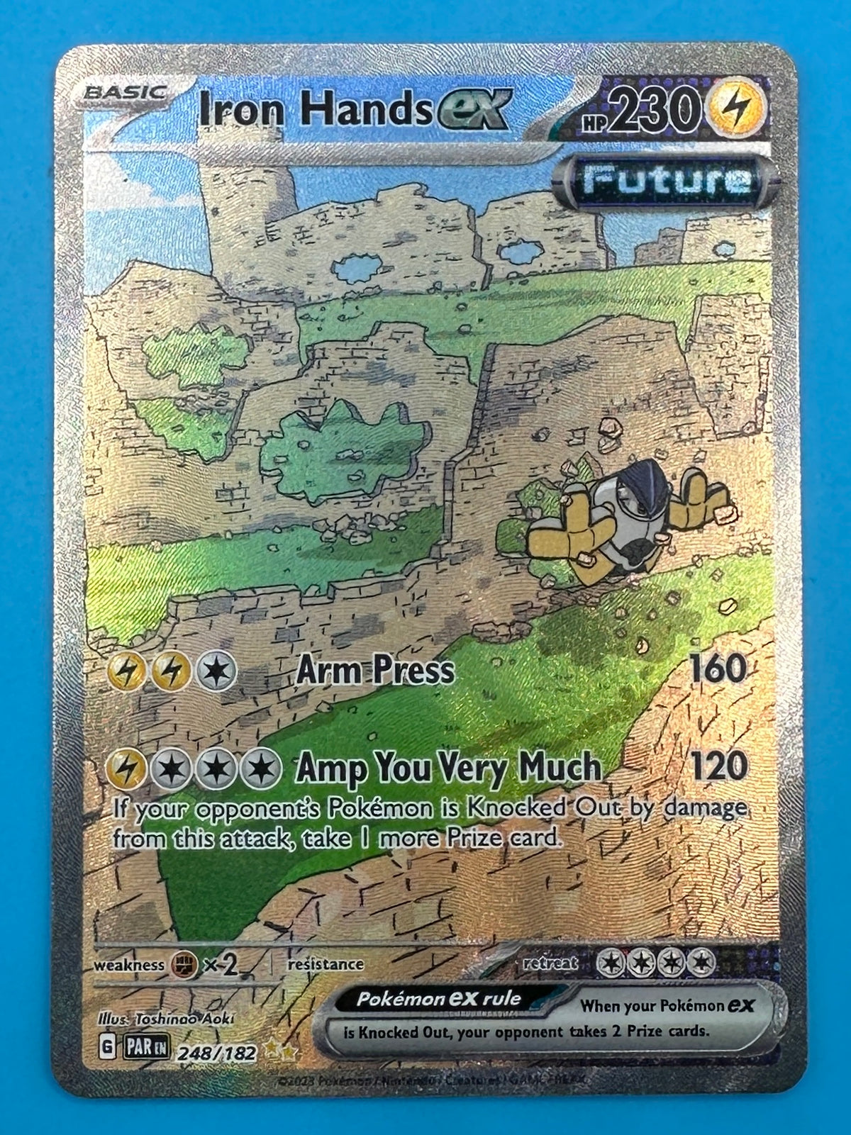 Iron Hands EX Special Illustration Rare - Paradox Rift