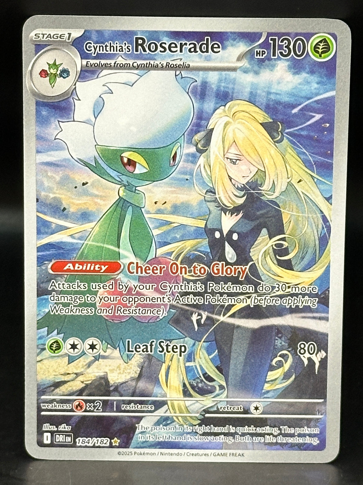 Cynthia’s Roserade - Destined Rivals - 184/182