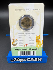 2024 $2 Tooth Fairy Carded Coin