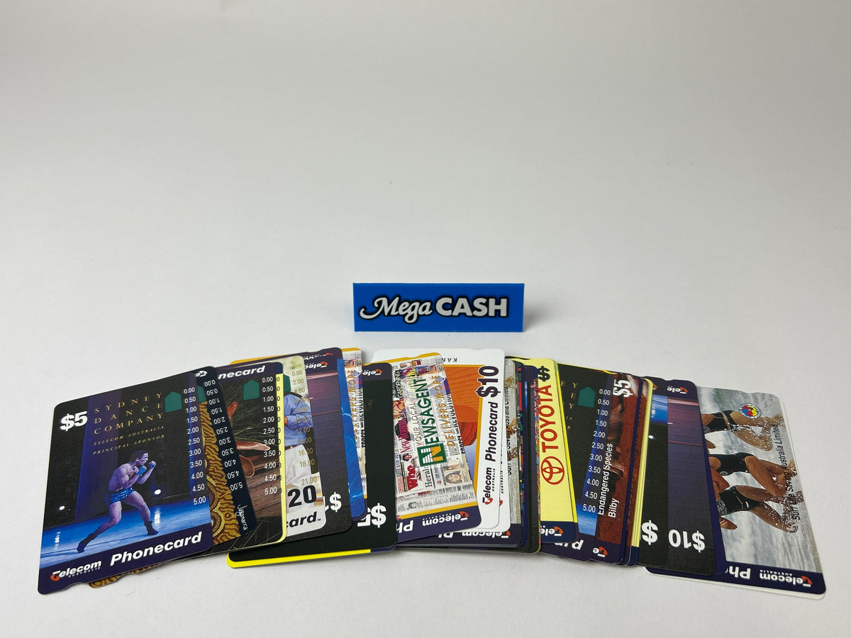Various Unused Telecom Phonecards - 44 Total