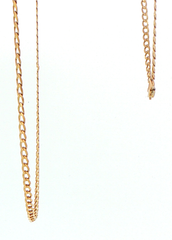 9ct Yellow Gold Fine Curb Link Chain Necklace