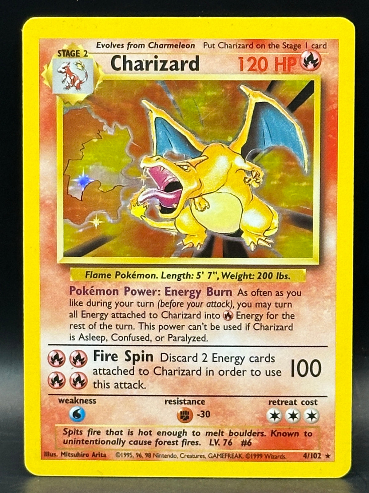 Charizard - Base Set Unlimited - 4/102