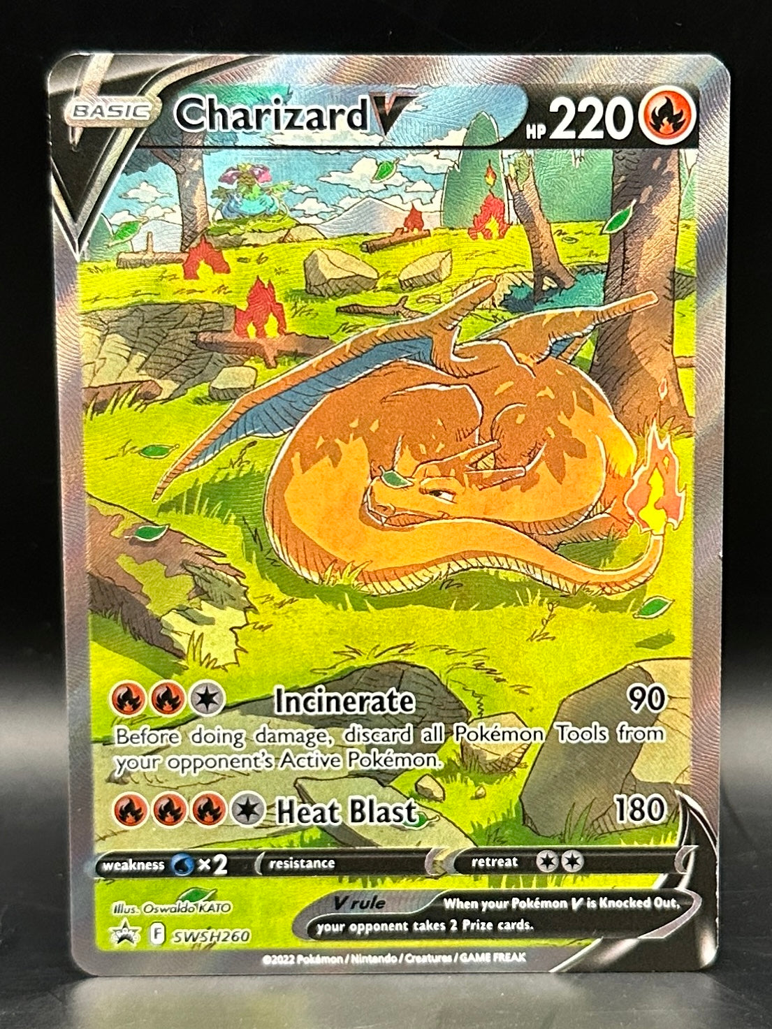 Charizard V - Black Star Promo - SWSH260