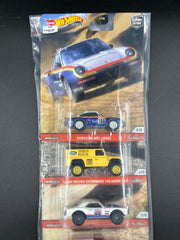 Hot Wheels Premium Pack - Car Culture Wild Terrain 1-5