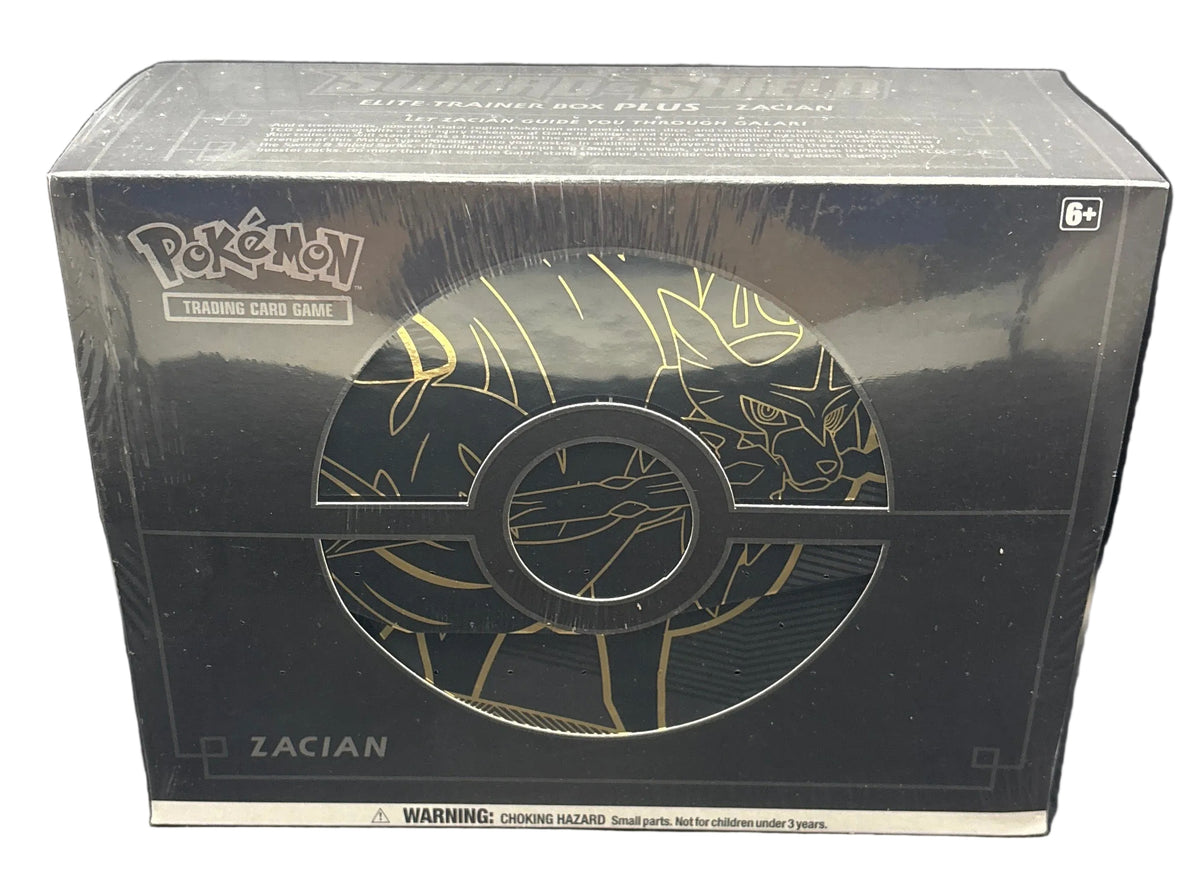 Pokemon - Sword & Shield ETB Plus Zacian & Zamazenta With Acrylics