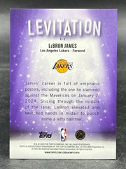 Topps - LeBron James Levitation 16/25 L-1 Orange Foil