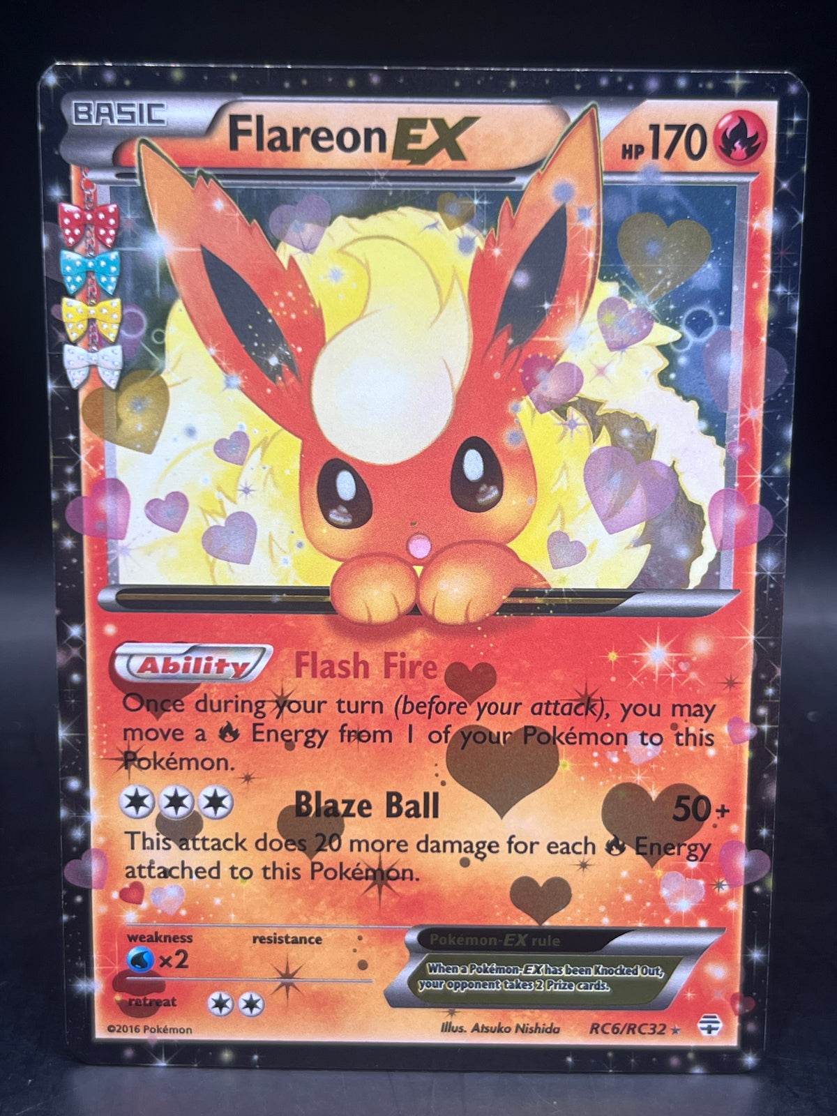 Flareon EX RC6/RC32 Radiant Collection