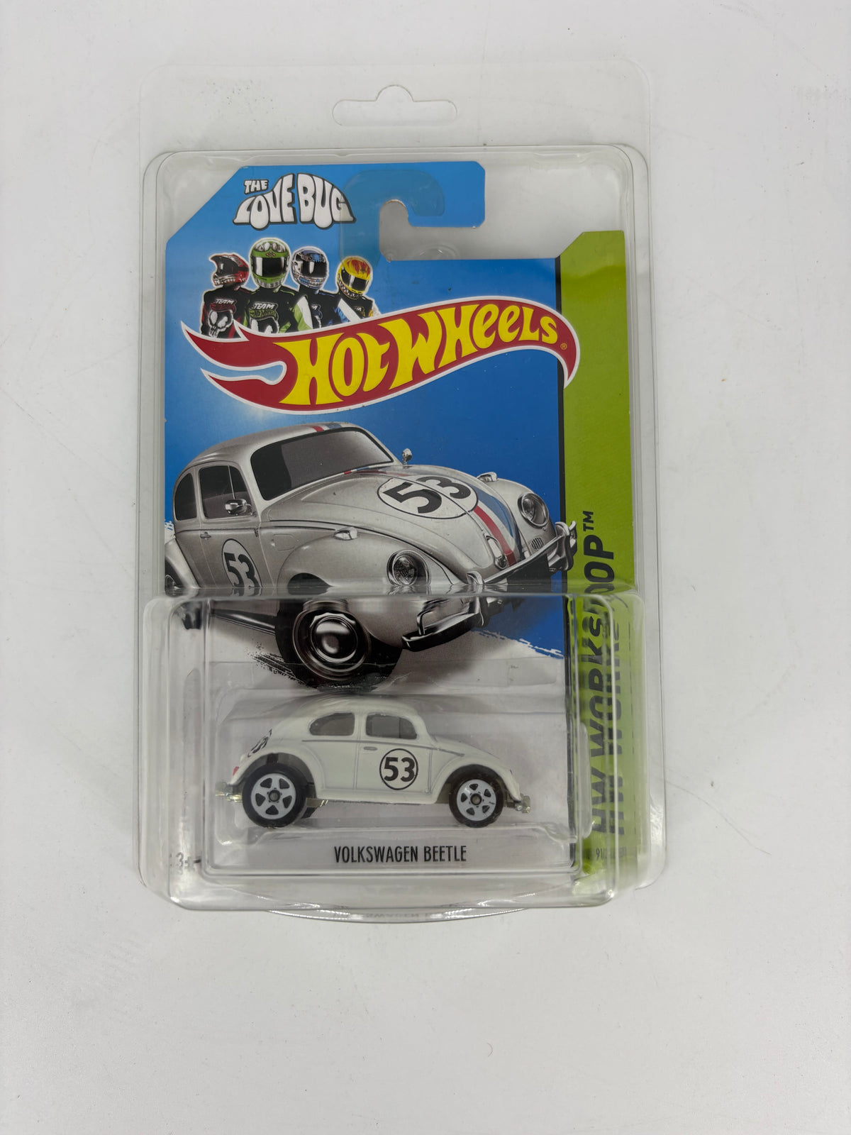 HOT WHEELS - THE LOVE BUG - HW WORKSHOP - VOLKSWAGEN BEETLE -