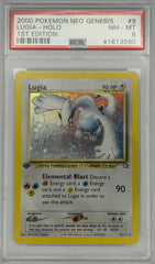 Pokemon PSA 8 Lugia 9/111 1st Edition Holo Neo Genesis