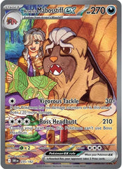 Pokémon 235/182 Arven's Mabosstiff ex (Special Illustration Rare), Destined Rivals