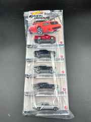 Hot Wheels Premium Pack - Fast and Furious 1-5