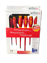 WIHA - SoftFinish Electric 6 pc Screwdriver Set