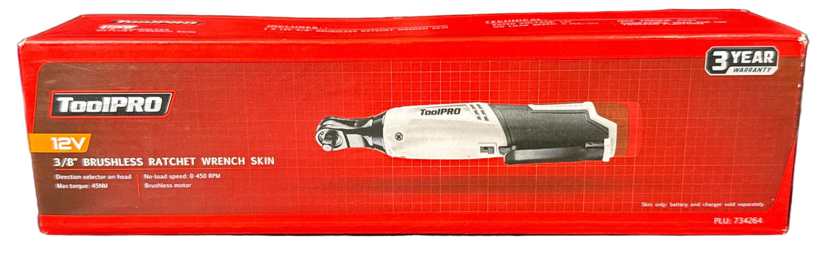 ToolPro 12V Brushless 3/8” Ratchet