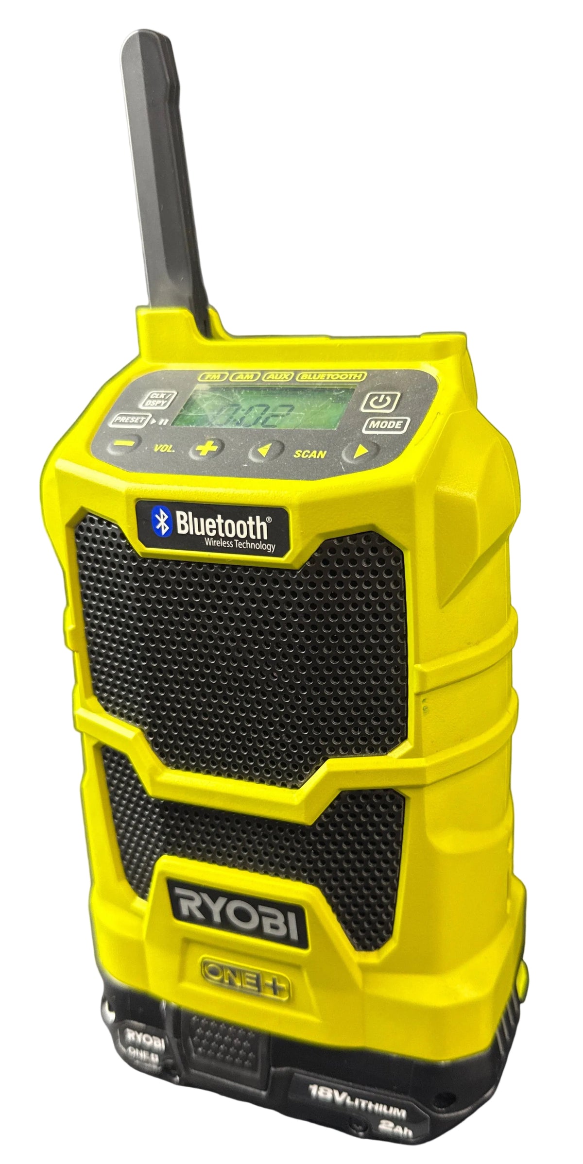 Ryobi R18R Portable Bluetooth Radio with 2Ah Battery