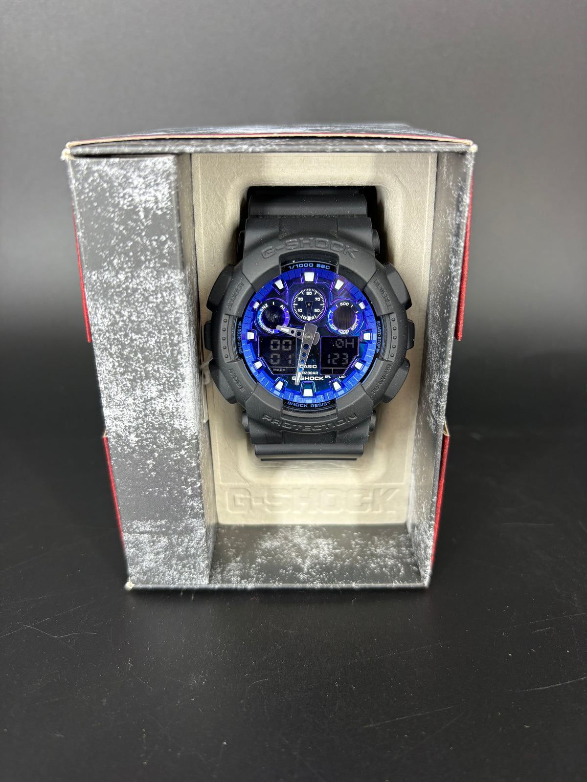 CASIO G-SHOCK GA-100FL - TWO TONE BAND