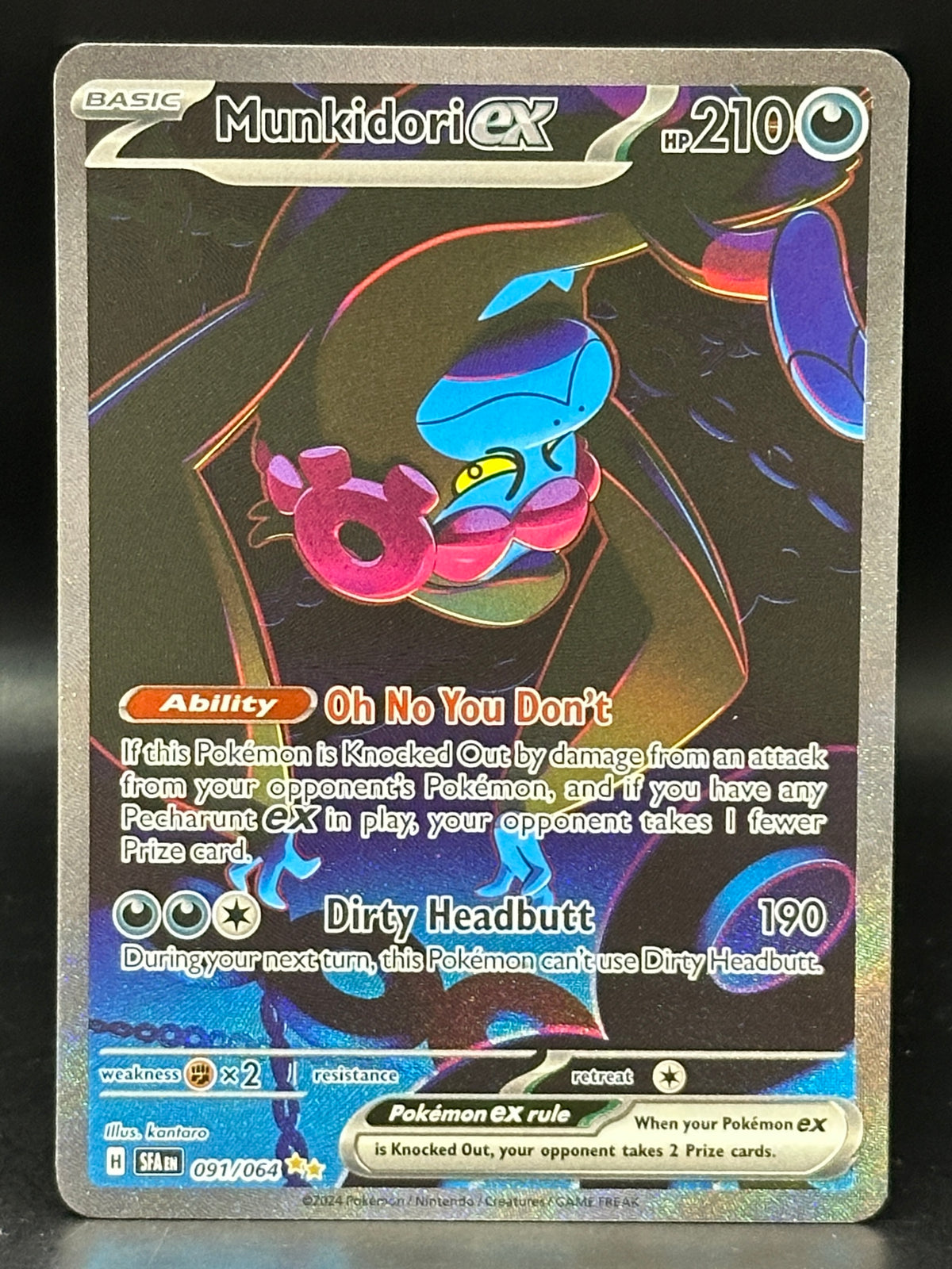 Munkidori EX - Shrouded Fable - 091/064