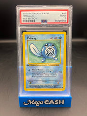 PSA 9 1ST EDITION POLIWAG 59/102