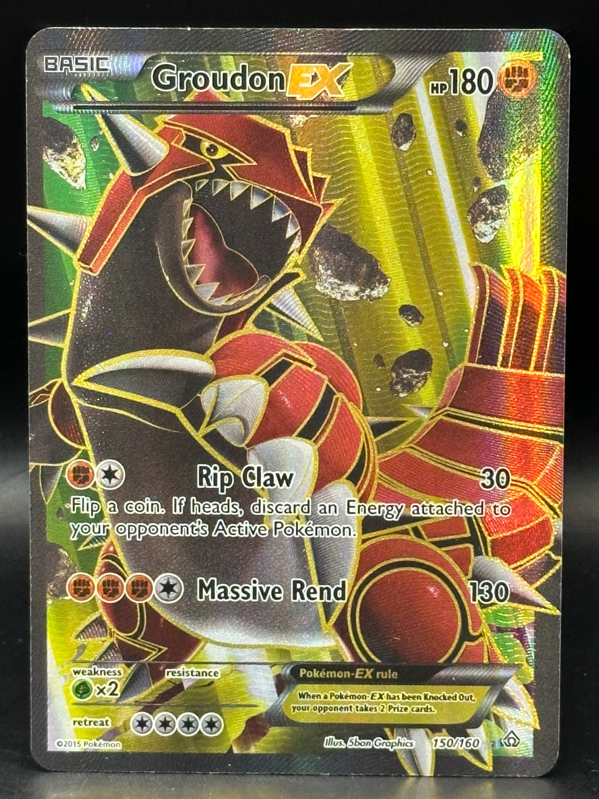 Groudon EX - Primal Clash - 150/160