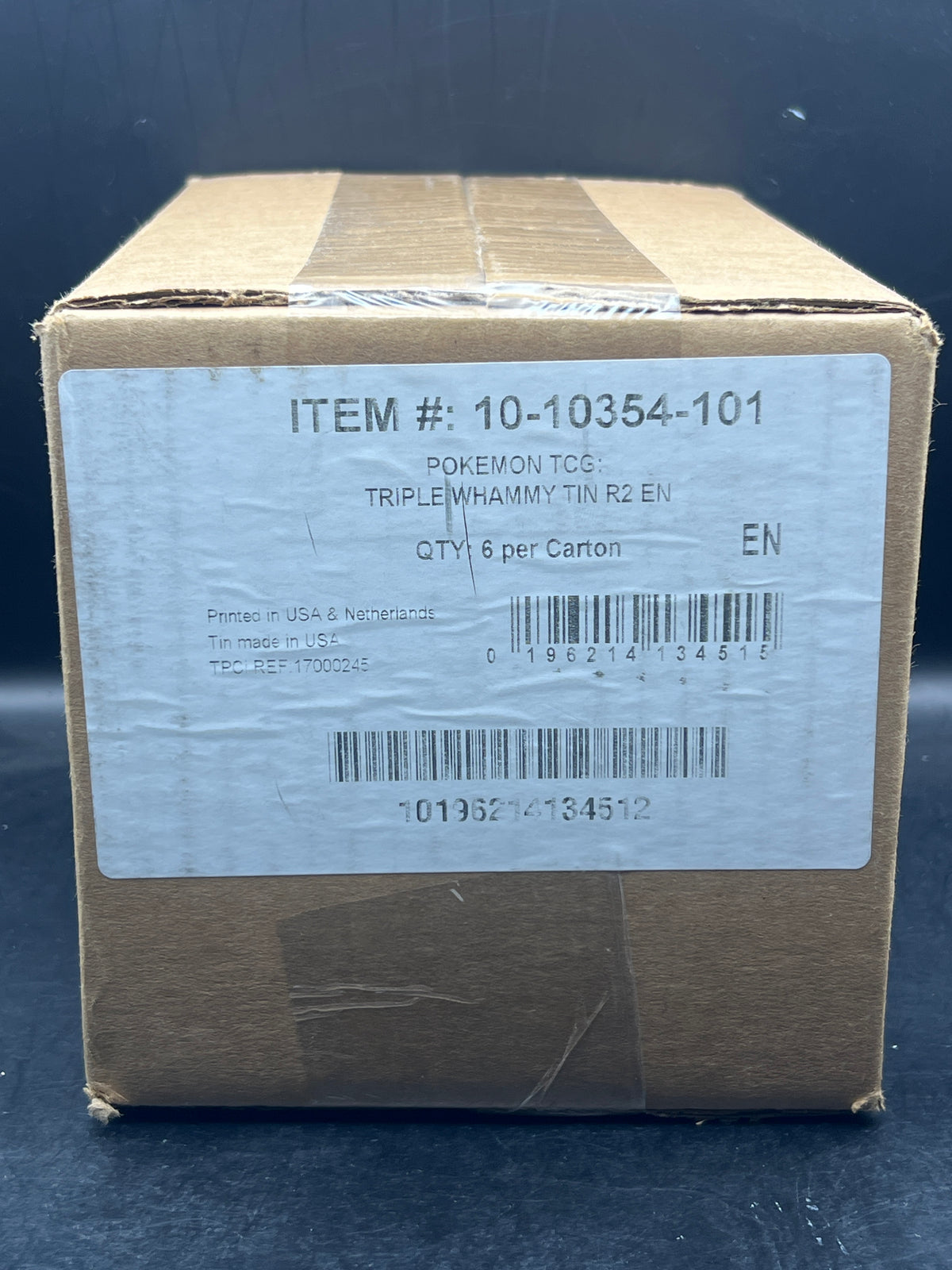 Pokémon - Whammy Tins Case (2026)