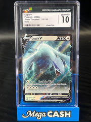 CGC 10 Lugia V 138/195 Sliver Tempest