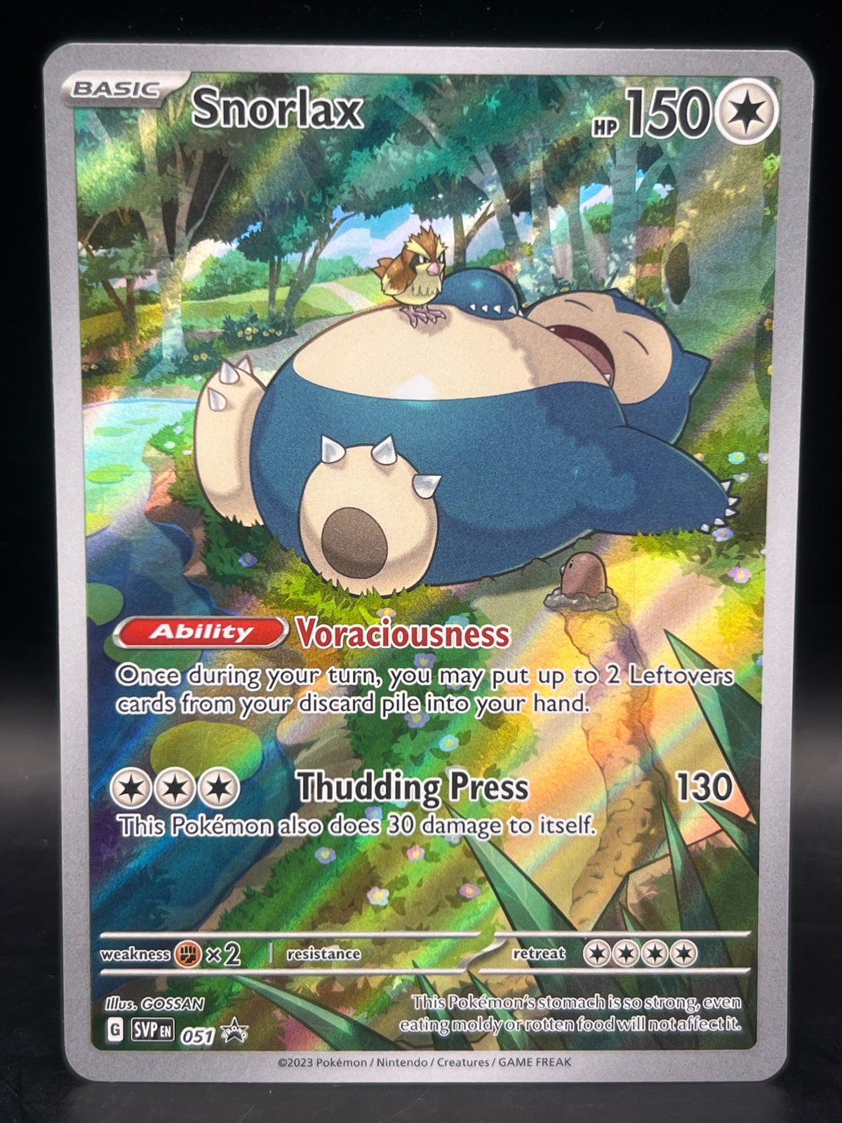 Snorlax SVP051  151 Elite Trainer Box Promo