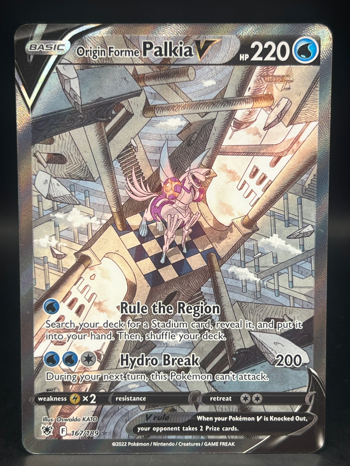 Origin Forme Palkia V 167/189 Astral Radiance