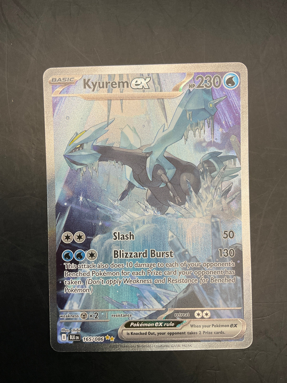 KYUREM EX 165/086 BLACK BOLT