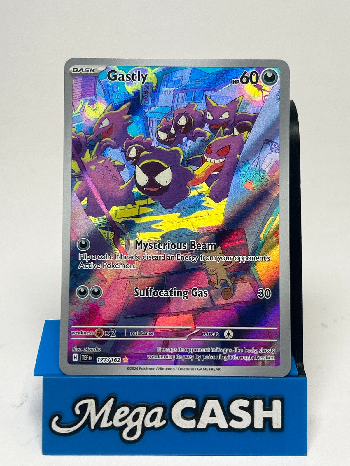 Gastly 177/162 - Full Art - Pokémon TCG