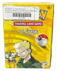 Pokemon- Lt Surge Theme Deck - Sealed