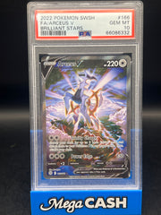 PSA 10 Arceus V 166/172 Brilliant Stars