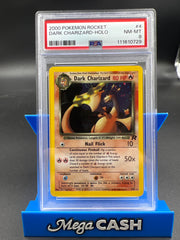 PSA 8 DARK CHARIZARD HOLO 4/82
