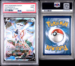 Pokemon - PSA 9 Arceus V - Brilliant Stars 166/172