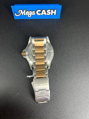 Emporio Armani Men’s Watch rose gold and black embellishment’s