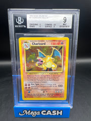 BGS 9 CHARIZARD HOLO 4/102