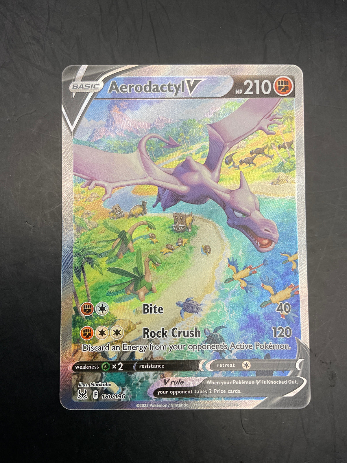 AERODACTYL V 180/196 LOST ORIGIN