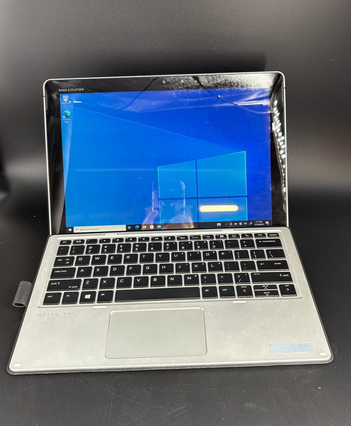 HP ELITE X2 LAPTOP - INTEL I5 @2.50GHZ - 128GB SSD 8GB RAM - WINDOWS 10 - TOUCH SCREEN -