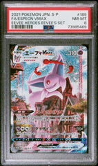 Pokemon - PSA 8 JP Espeon Vmax 189/S-P Eevee Heroes Eevee's Set