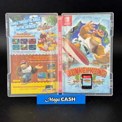 Nintendo Switch Game Donkey Kong Country Tropical Freeze Cartridge and Case