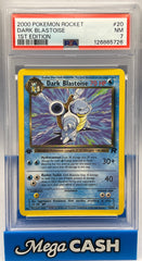 Pokémon - PSA 7 Dark Blastoise 1ST Edition 20/82 Rocket