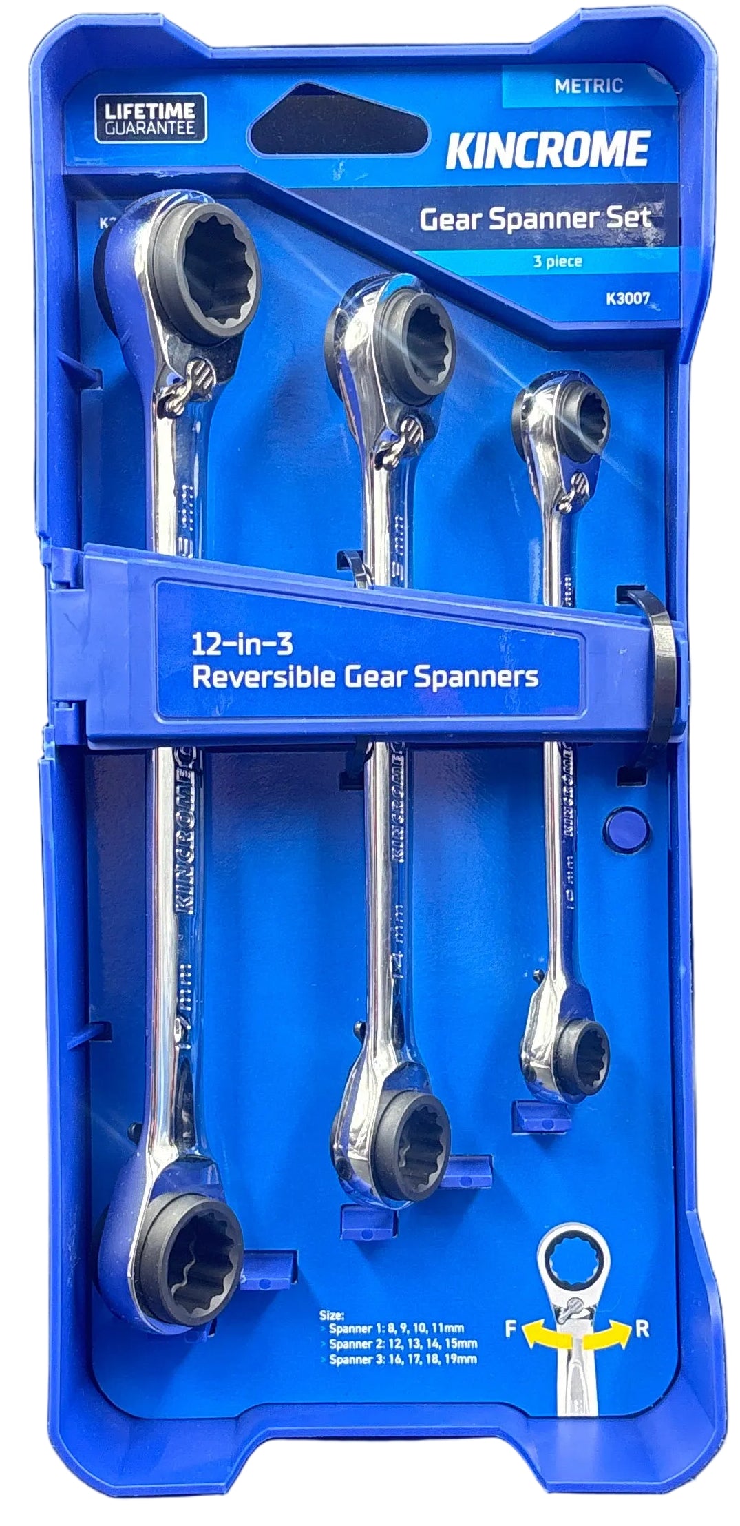 Kingcrome - Gear Spanner Set - 3 Piece Set