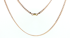 9ct Yellow Gold Fine Curb Link Chain Necklace