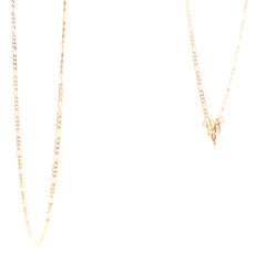 9ct Yellow Gold Figaro 3:1 Link Chain Necklace
