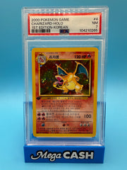 Pokémon 2000 Charizard 1st Edition Holo - PSA NM 7
