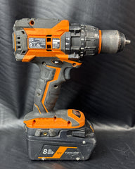 AEG - 13mm Fusion Brushless Hammer Drill BSB18BL W/ 8.0Ah Battery