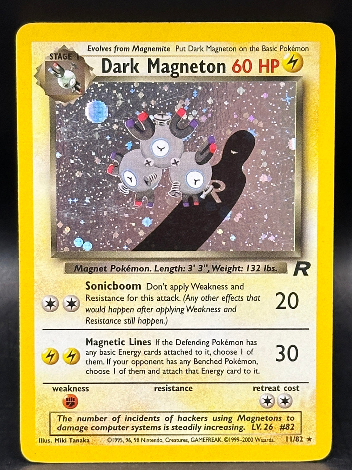 Dark Magneton Holo - Rocket - 11/82