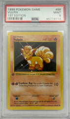 Pokemon PSA 9 Vulpix 1st Edition 68/102